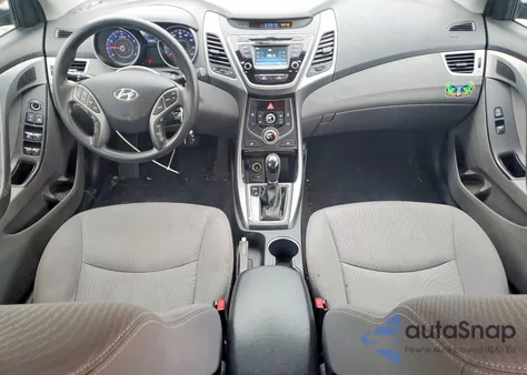 2014 Hyundai Elantra Se from USA, damaged, VIN KMHDH4AE7EU146466